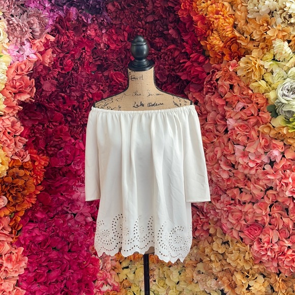 LOFT Tops - Off the shoulder Blouse by Loft